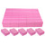 180/240 Grit Nail Buffers (50 Pack), Mini Buffer Block Nail File for Acrylic Nails and Natural Nails, Professional Nail Buffer Block Bulk Buffing Blocks for Nail Buff Manicure File Blocks Set Pink