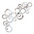 24 Pieces Acrylic Circle Mirror Wall Stickers, Removable DIY Self Adhesive Circle Acrylic Mirror Wall Decals Round Wall Decor for Living Room Bedroom Bathroom Home Decoration