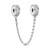 Clear Clip Safety Chain Charm 925 Sterling Silver Pendant,Girl Jewelry Beads Gifts for Women Bracelet&Necklace Clear Clip Safety Chain Charm 925 Sterling Silver Pendant,Girl Jewelry Beads Gifts for Women Bracelet&Necklace