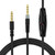 Alitutumao Hyperx Cloud Alpha Cord Replacement, 3.5mm Headphones Audio Cable Compatible with HyperX Cloud Alpha & Cloud Mix Gaming headsets with Inline Mute & Volume Control (No Inline Mic, Black)