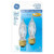 GE Lighting 60276 Energy-Efficient Crystal Clear 43-watt 750-Lumen Ca10 Light Bulb with Medium Base, 2-Pack