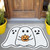TRUEDAYS Halloween Door Mat, White Spooky Ghosts Outdoor Welcome Rug Durable Bedroom Door Mats, Cute Cartoon Shaped Halloween Decoration Doormat with Non Slip Rubber Backing TRUEDAYS Halloween Door Mat, White Spooky Ghosts Outdoor Welcome Rug Durable Bedroom Door Mats, Cute Cartoon Shaped Halloween Decoration Doormat with Non Slip Rubber Backing