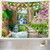 BELECO Spring Garden Tapestry Wall Hanging Cherry Blossoms Green Trees River Bridge Nature Tapestry 80x60 Inch Stone Arch Mountain Waterfall Landscape Tapestry for Bedroom Living Room Dorm Decor BELECO Spring Garden Tapestry Wall Hanging Cherry Blossoms Green Trees River Bridge Nature Tapestry 80x60 Inch Stone Arch Mountain Waterfall Landscape Tapestry for Bedroom Living Room Dorm Decor