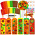 Winlyn 36 Sets Fall Craft Kits Fall Crafts DIY Fall Leaf Bookmarks Decorations Art Sets Autumn Maple Leaf Glitter Leaf Foam Stickers Arts and Crafts for Kids Thanksgiving Halloween Classroom Activity