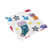 J JOYSAY Sock Box Star Christmas Seat Cushion Chair Pad Memory Foam Chair Cushion Outdoor Chair Seat with Machine Washable Cover for Home, Dining Chair Seats, Office, Kitchen