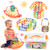 ZOZOPLAY Building Toy Building Blocks Kids STEM Toys Construction Engineering Set 3D Kid Toys, Interlocking Creative Connecting Kit, Learning Toy Educational Toys for Preschool Boys and Girls Aged 3+