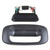 CNRAQR Tailgate Handle Latch and Bezel Trim Compatible with 1999-2007 Chevy Silverado GMC Sierra 1500 2500 3500 Replaces 15997911 15228539 15228541 15228540