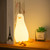 Lying Flat Duck Night Light?LED 3 Level Dimmable Nursery Nightlight Silicone Squishy Light Up Duck Lamps Rechargeable Bedside Touch Table Lamp for Breastfeeding Toddler Baby Kids Girls Bedroom Decor