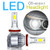 2pcs H8 / H9 / H11 LED Headlight Bulbs Conversion Kit, Advanced COB Chips High/Low Beam/Fog Light Bulbs 10800LM 6000K 120W Super Bright White