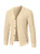 JMIERR Sweaters for Men Casual Long Sleeve Cardigan Shawl Collar Buttons Down Cable Knit Fall Sweater with Pockets,US 50(2XL),Khaki