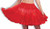 Forum Novelties Women's Above Knee Crinoline, Red, One Size