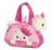 Aurora World Fancy Pals Pet Carrier, Peek-A-Boo Princess Kitty
