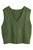 Aoysky Sweater Vest Women's V-Neck Sweater Tank Tops Pullover Cable Knit Vest Solid Color Sleeveless Loose Fit Sweater Top