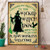 Witch Flying Monkeys Welcome My Pretties Halloween Metal Sign Tin Sign Kitchen Pub Funny Novelty Coffee Bar Club Wall Poster Garden Farm Man Cave 8x12 Inch