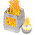 Lixada Camping Stove, Titanium Folding Wood Burning Stove Alcohol Burner Pocket Stove Portable Lightweight