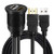 USB HDMI Mount Cable -Alait 1 Meter 3ft USB and HDMI Extension Flush, Dash, Panel Mount Cable, for Car Boat and Motorcycle(USB2.0 +HDMI)