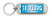 Dimension 9 Personalized Solar Flashing Keychain - Te Quiero (10329)