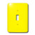 3dRose lsp_3156_1 Yellow Tone Single Toggle Switch