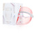 Polhmn L E D Face Mask Light Therapy, Red&Blue Light Therapy Mask, Light Mask for Face Daily Skin Care, Protable L E D Beauty Mask Facial Light Therapy at Home