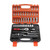 OUSFANAM 53pcs 1/4in Ratchet Wrench Kit Socket Ratchet Wrench Spanner 1/4in DR-Sockets 1/4in BIT Sockets Key Wrenches Screwdriver Handle Socket Set