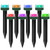 Mole Repellent Solar Powered 8 Pack Ultrasonic Sonic Rodent Repellent, Vole Snake Gopher Deterrent Spikes for Lawn Garden,Outdoor Yard Groundhog Chipmunk Repeller