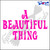 Eyecandy Decals A Beautiful Thing 6 INCH Decal Sticker HOT Pink