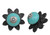 Indian Shelf 10 Pieces Nursery Knobs for Dresser | Portia Solid Cabinet Knobs and Pulls Set | Kitchen Drawer Pull Green | Nursery Knobs Ceramic | Vintage Knobs for Cabinets | Single Drawer Knob
