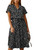 Women's Casual Summer Dress V-Neck Short Sleeve Dress A-Line Floral Printed Tunic Dresses(Black,XX-Large) Women's Casual Summer Dress V-Neck Short Sleeve Dress A-Line Floral Printed Tunic Dresses(Black,XX-Large)
