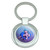 GRAPHICS & MORE My Little Pony Izzy Keychain Classy Round Chrome Plated Metal