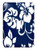 3dRose LSP_112225_1"Hawaiian Tribal Print, Blue and White Single Toggle Switch, Multicolor