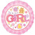 Anagram It'S A Girl Pink Foil Balloon, 18"