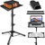 CAHAYA Projector Tripod Stand Laptop Stand Portable Projector Laptop Stand Multifunctional DJ Rack Stand with Adjustable Height for Outdoor Movies, Computer, Book, DJ Equipment CY0331