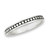 Thin Eternity Beaded Bali Round Dot Ring New 925 Sterling Silver Band Size 8