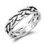 Celtic Knot Open Eternity Stackable Ring New 925 Sterling Silver Band Size 10