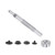 Kozelo 12 Sets Snap Fasteners Kit - [ 15mm ] Metal with Install Tools Press Studs Buttons for Clothing Leather Use | Black