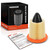 A-Premium Engine Air Filter Compatible with Ford Mustang 1994-2000, Contour 1998-2000