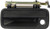 Dorman 77126 Chrysler/Dodge/Plymouth Black Front Driver Side Replacement Exterior Door Handle