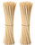 [100 Count] 12 Inch Bamboo Skewers For Shish Kabob, Skewers for Grilling, BBQ,Fruits, Appetizers, Cocktails and Food Skewer Sticks