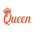 Queen Sticker Vinyl Decal Notebook Car Window Laptop 6" x 4" (Orange)