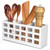 Ayiaren Wooden Silverware Flatware Caddy Cutlery Holder Wood Utensil Holder Organizer for Kitchen Countertop, Party, Table, Fork, Spoon Storage Container White Silverware Holder Flatware Caddies Ayiaren Wooden Silverware Flatware Caddy Cutlery Holder Wood Utensil Holder Organizer for Kitchen Countertop, Party, Table, Fork, Spoon Storage Container White Silverware Holder Flatware Caddies