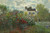 Claude Monet Artists Garden at Argenteuil Impressionist Art Posters Claude Monet Prints Nature Landscape Painting Claude Monet Canvas Wall Art French Wall Decor Cool Wall Decor Art Print Poster 16x24
