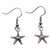 Starfish Charms Antique Silver Color earrings for men earrings silver earings fashion jewelry 13x16mm 1pair Starfish Charms Antique Silver Color earrings for men earrings silver earings fashion jewelry 13x16mm 1pair
