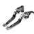 Yang hua Motorcycle Adjustable Folding Extendable Brake Clutch Lever for Suzuki DL650 DL1000 V-Strom (Titanium,DL650/V-STROM 2004-2010)
