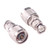 RFaha 2pcs BNC to N Coax Connector BNC Male to N Type Male RF Coaxial Adapter Antenna Converter for Radio(F139-2)