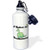 3dRose wb_104876_1"I Believe In Brontosaurus" Sports Water Bottle, 21 oz, White