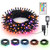 Dazzle Bright Color Changing Christmas Lights, 66ft 200 LED RGB String Lights with Remote & Timer, Fairy Lights for Indoor Outdoor Xmas Tree Party Wedding Christmas Decorations
