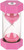 Sand Timer 30 Minute Hourglass, SuLiao Colorful Sand Watch, Lager Pink Sand Clock, Reloj de Arena 2 Minuto, Plastic Hour Glass Sandglass Timer for Kids, Games, Classroom, Kitchen, Decoration