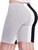 Design by Olivia Women's Basic Solid Active Yoga Biker Shorts 3PACK - Black/White/H.Grey XL