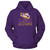 FanPrint LSU Tigers Hoodie - Alumni - Hoodie/Purple/L