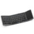 Erkovia Foldable Bluetooth Keyboard with Touchpad, Tri-Folding Wireless Mini Keyboard, Portable Travel Keyboard Support 3 Devices, Foldable Keyboard for Windows/iOS/Android/Mac